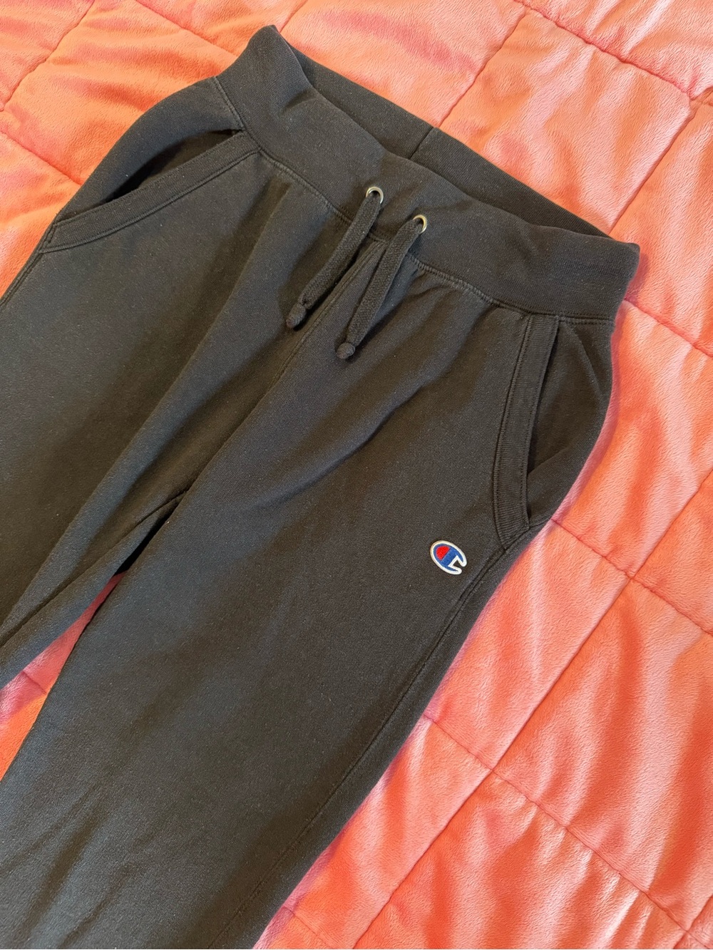 Champion Black Jogger Sweatpants